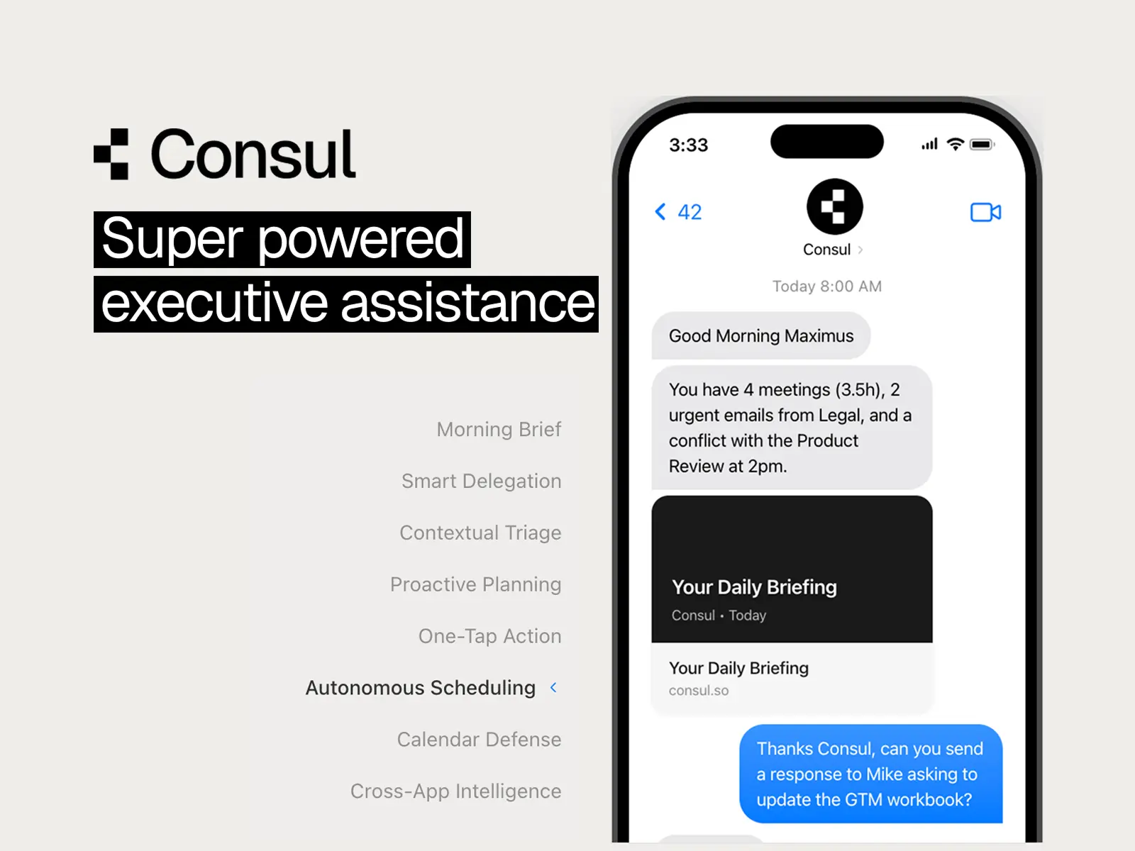Screenshot 1 of Consul