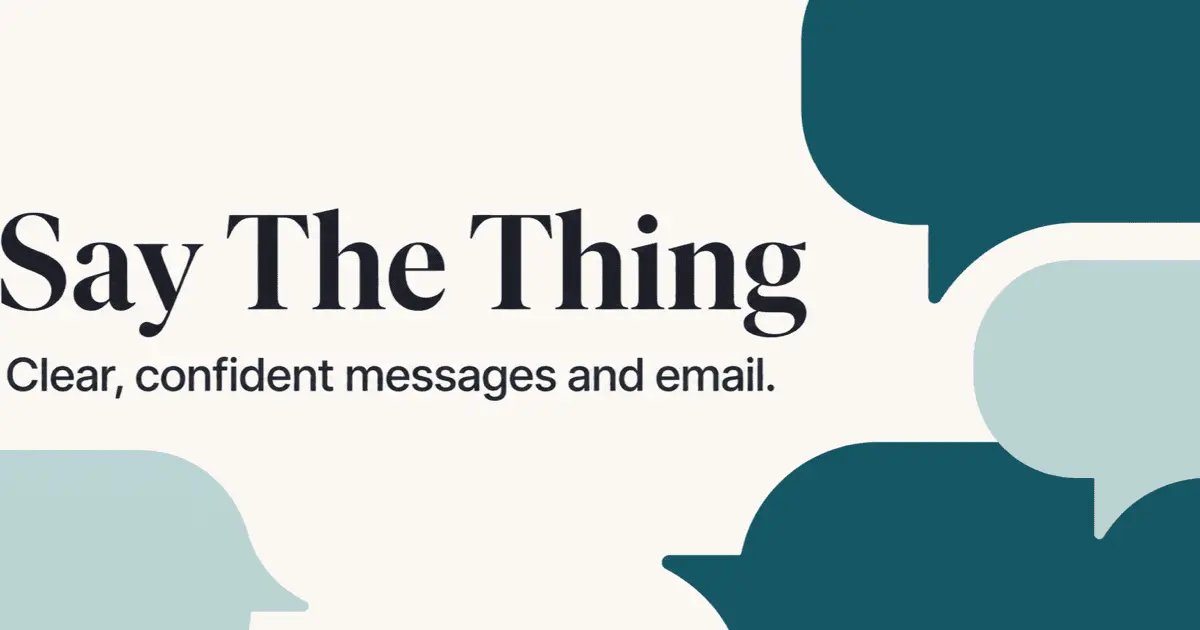 Screenshot 1 of Say The Thing