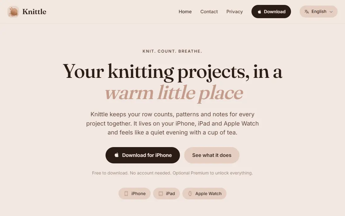 Screenshot 1 of Knittle