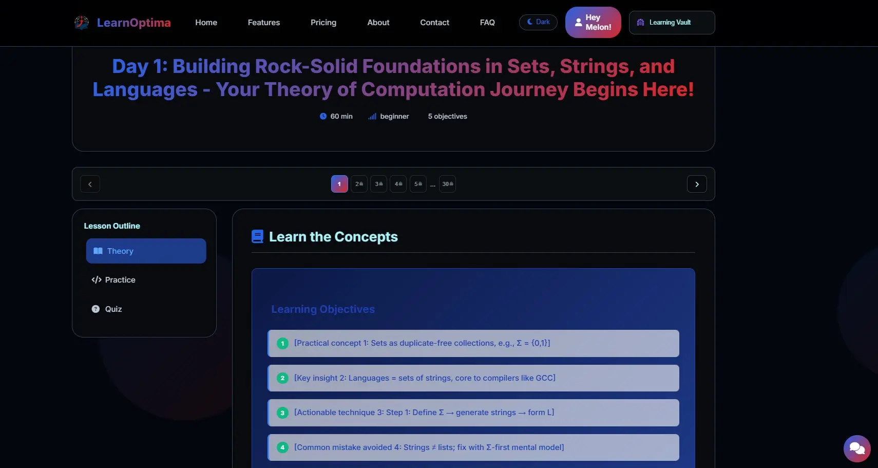 Screenshot 2 of LearnOptima