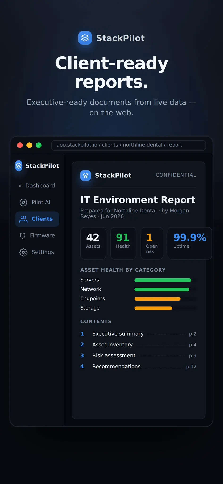 Screenshot 9 of StackPilot IT