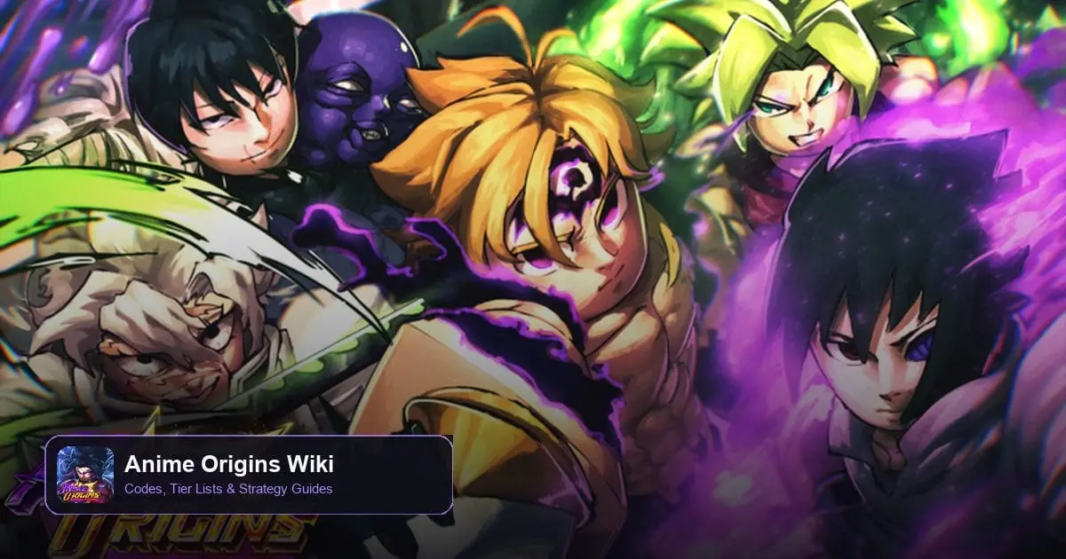 Screenshot 1 of Anime Origins Wiki