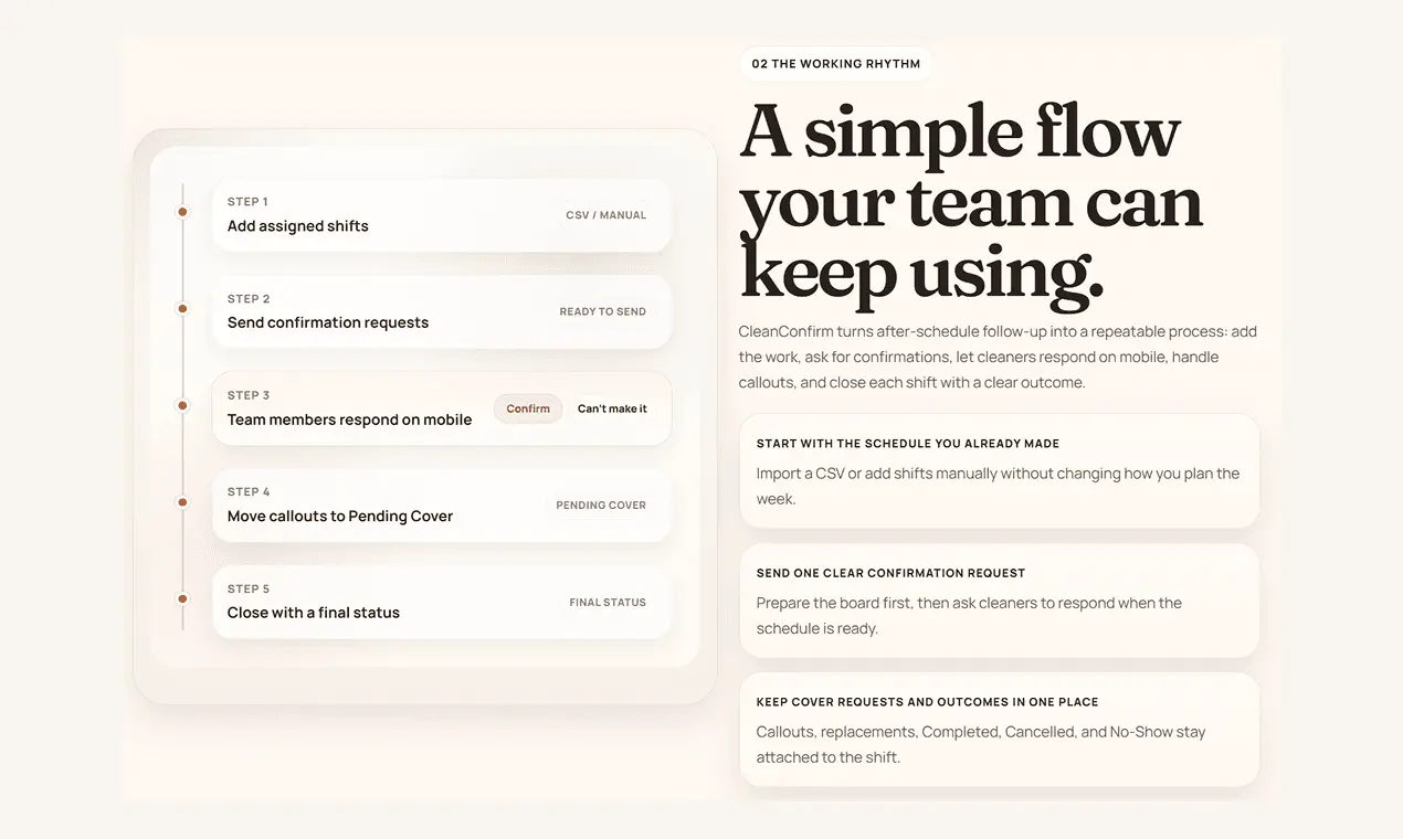 Screenshot 4 of CleanConfirm