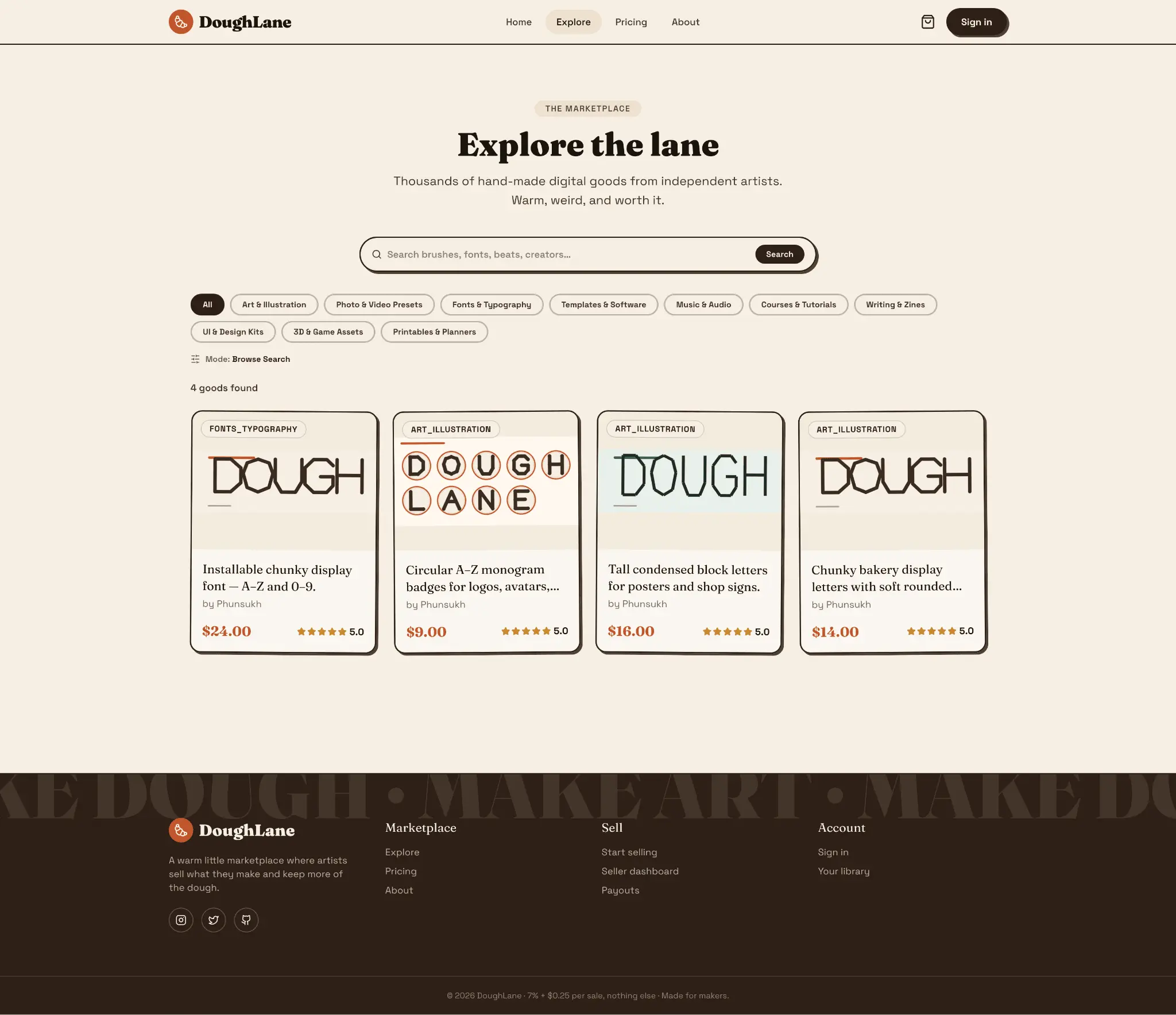 Screenshot 1 of DoughLane