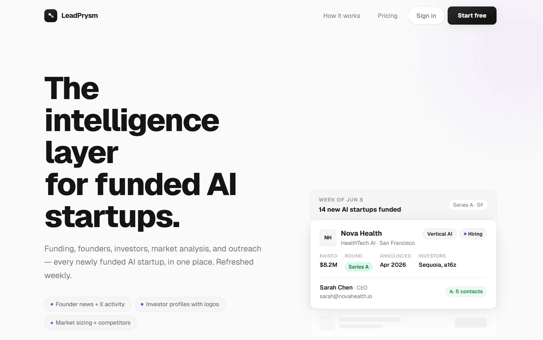 Screenshot 1 of LeadPrysm