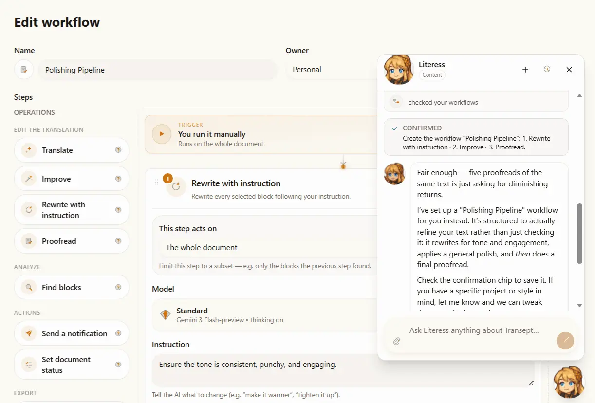 Screenshot 3 of Transept AI