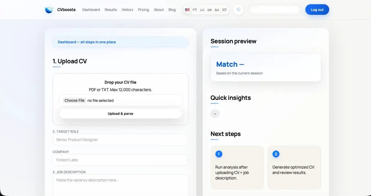 Screenshot 3 of CVboosta