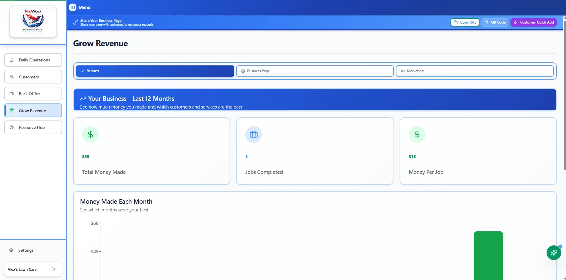Screenshot 4 of ProWorx Software
