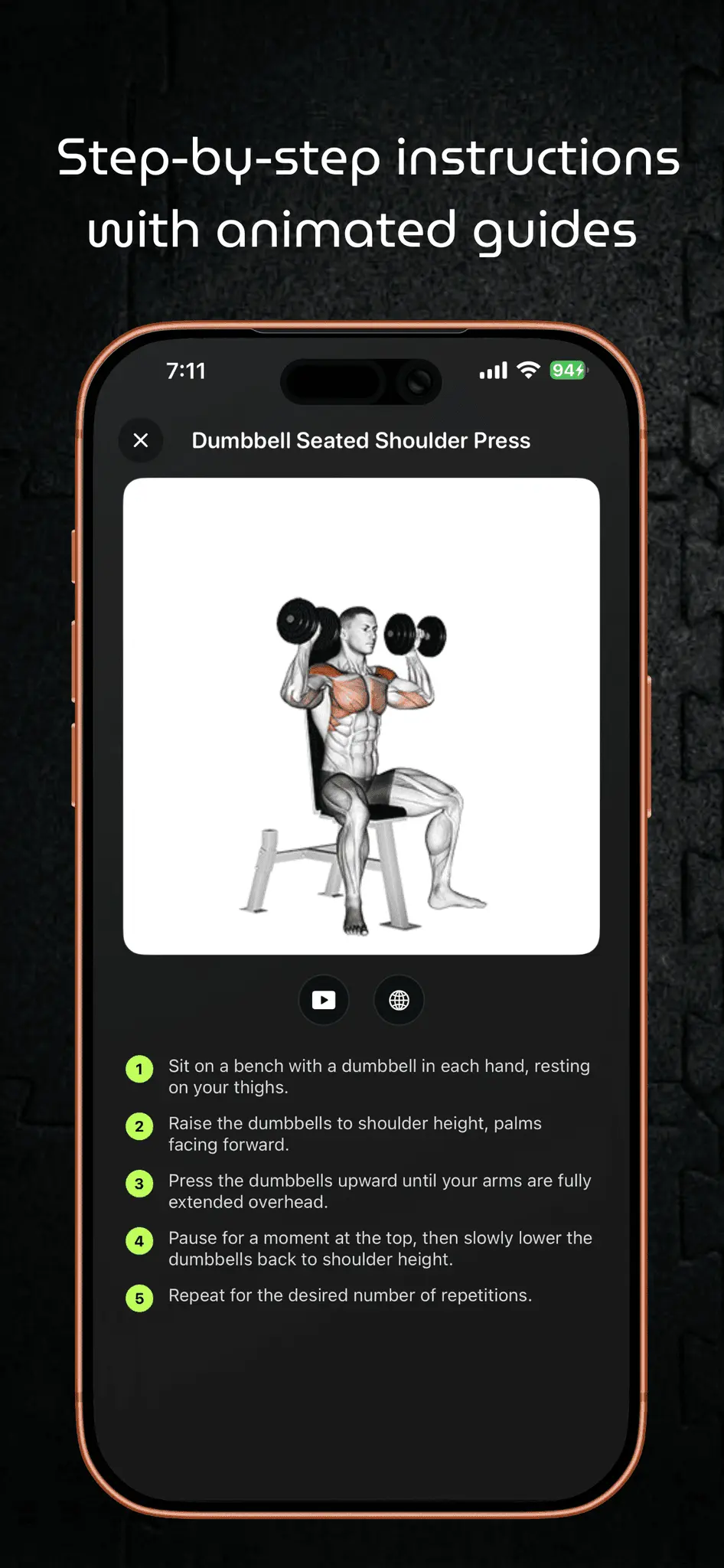 Screenshot 3 of ToneFit - AI Fitness Tracking
