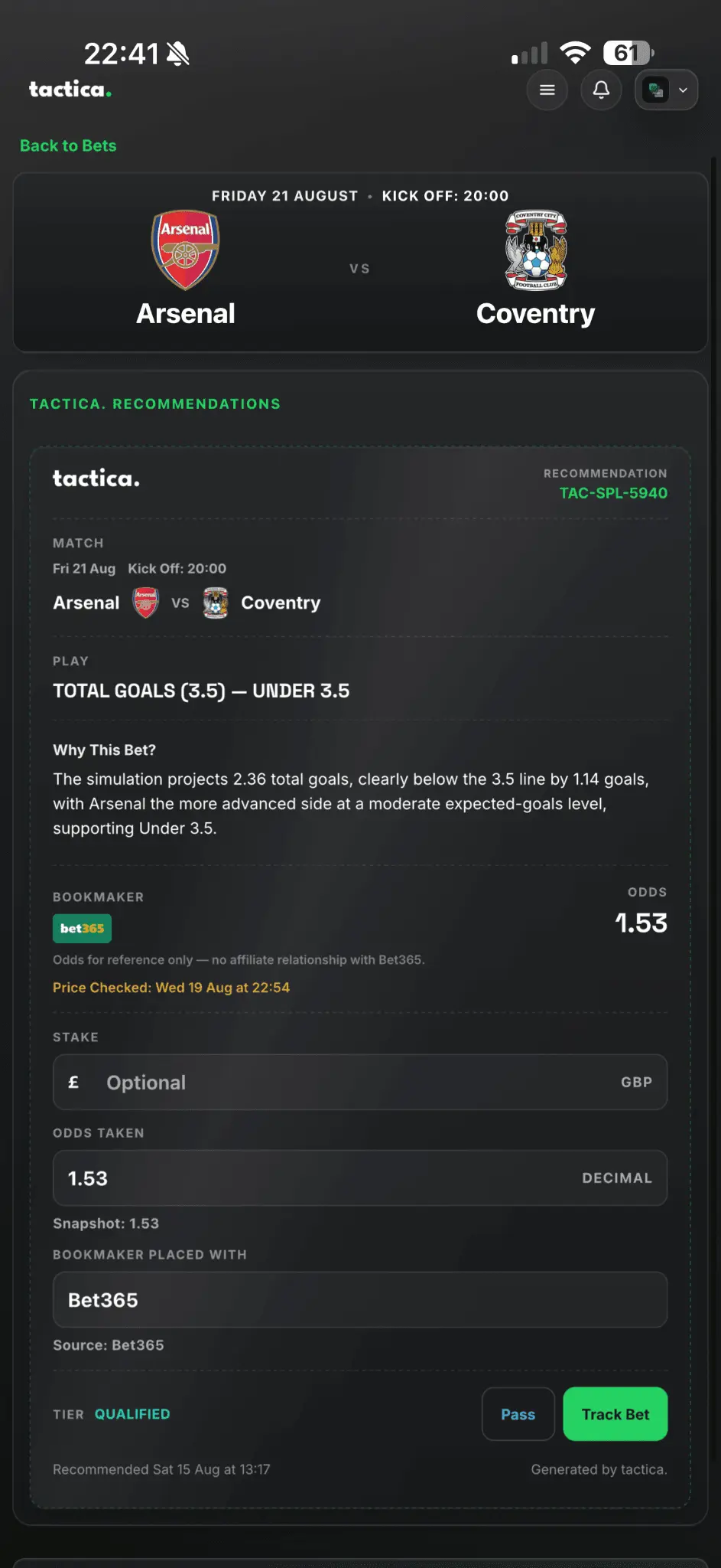 Screenshot 2 of tactica.