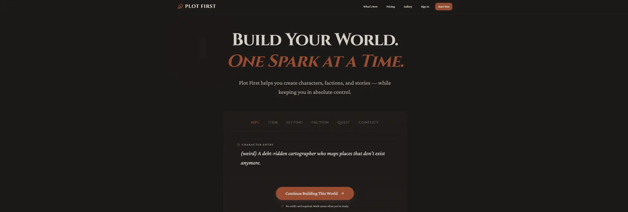 Screenshot 5 of Plot First
