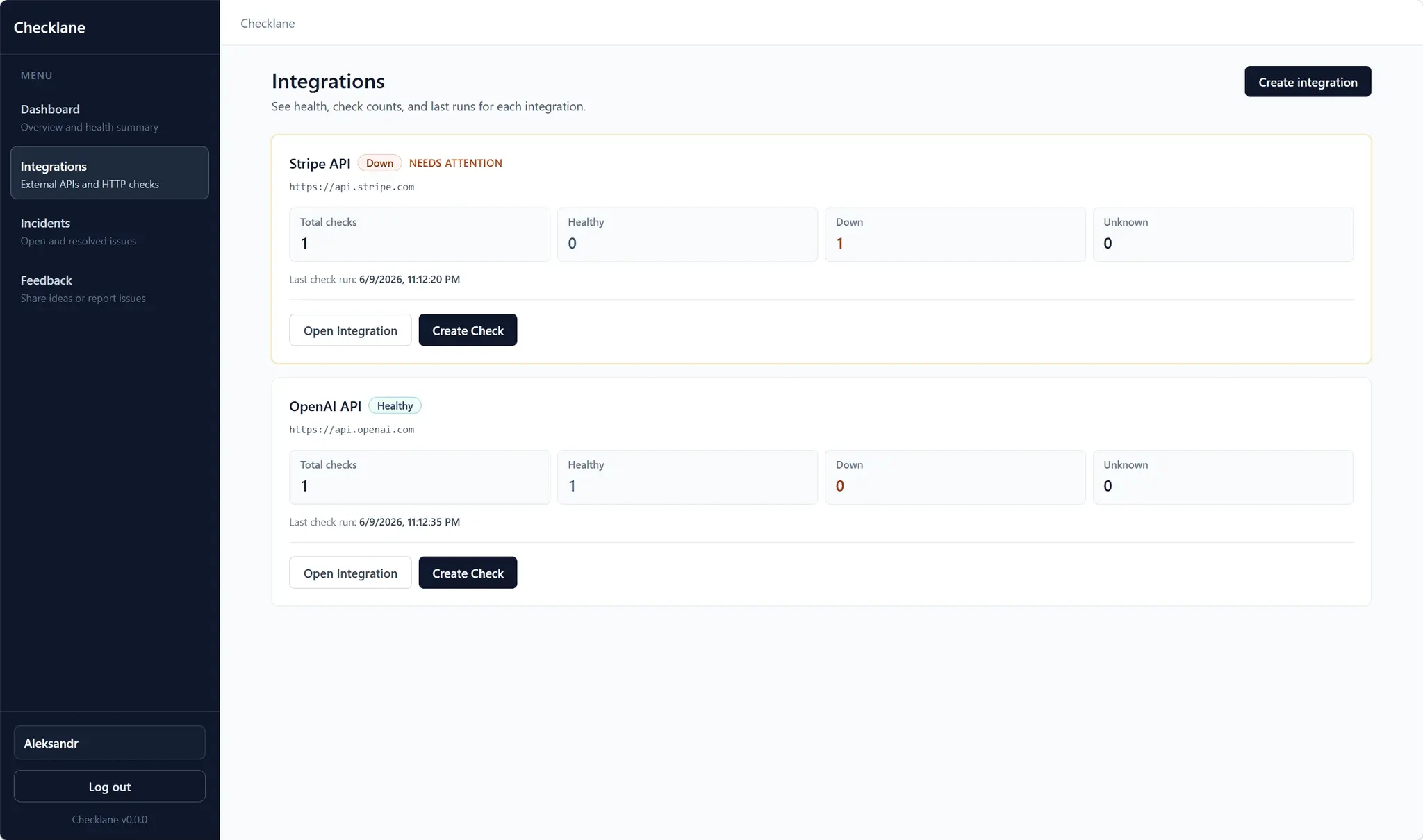 Screenshot 2 of Checklane