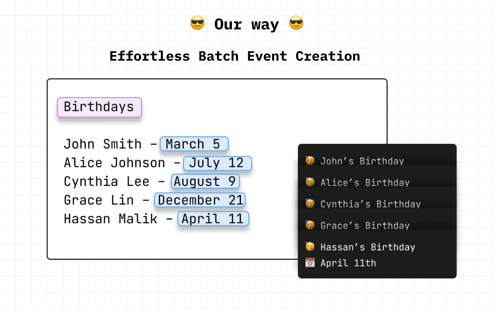 Screenshot 1 of TEXT-2-ICS