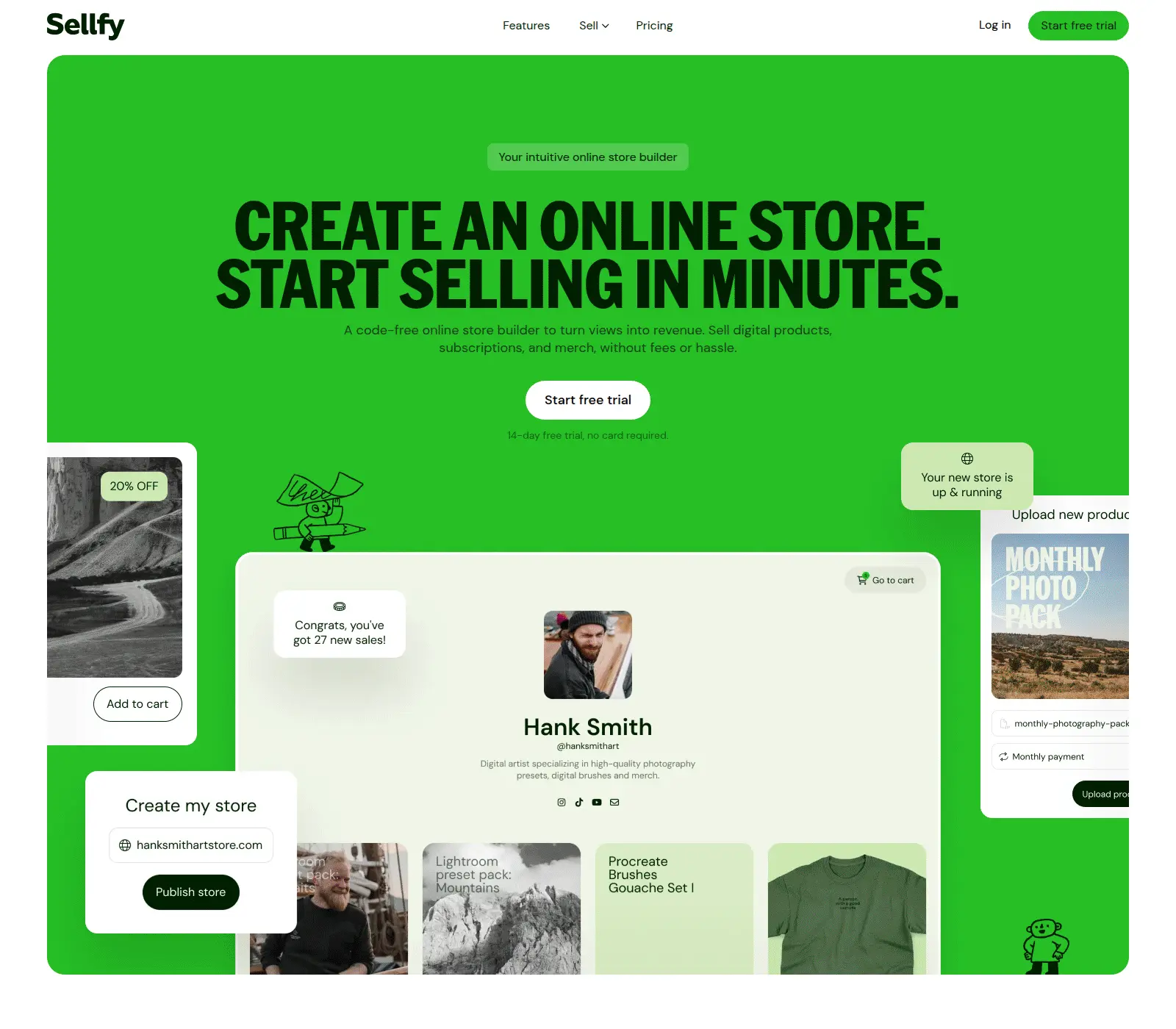 Screenshot 2 of Sellfy