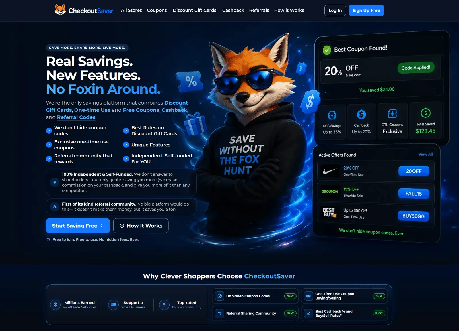 Screenshot 1 of Checkout Saver