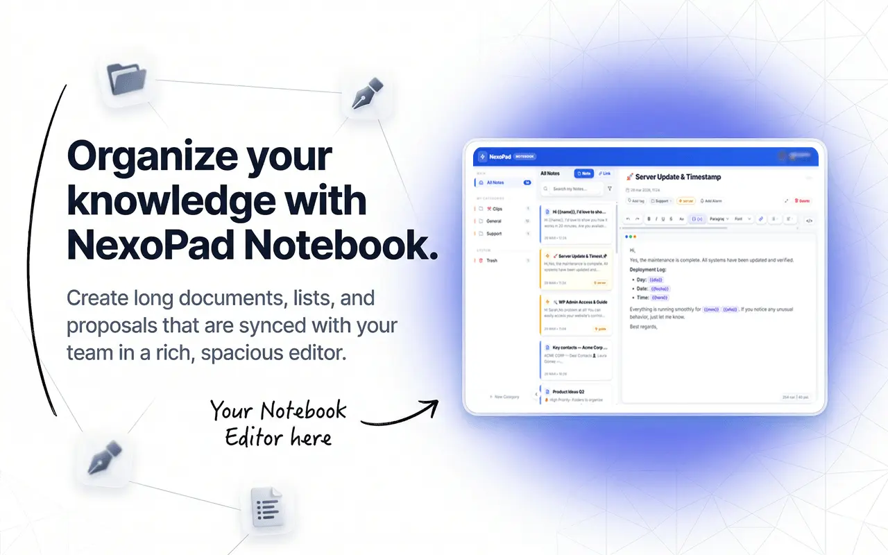 Screenshot 5 of NexoPad - Browser Productivity Hub