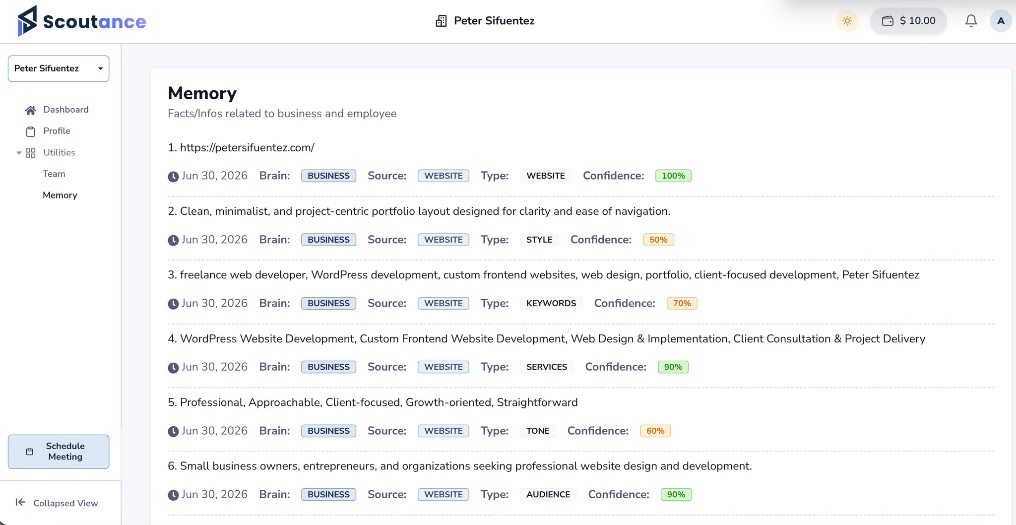 Screenshot 3 of Scoutance