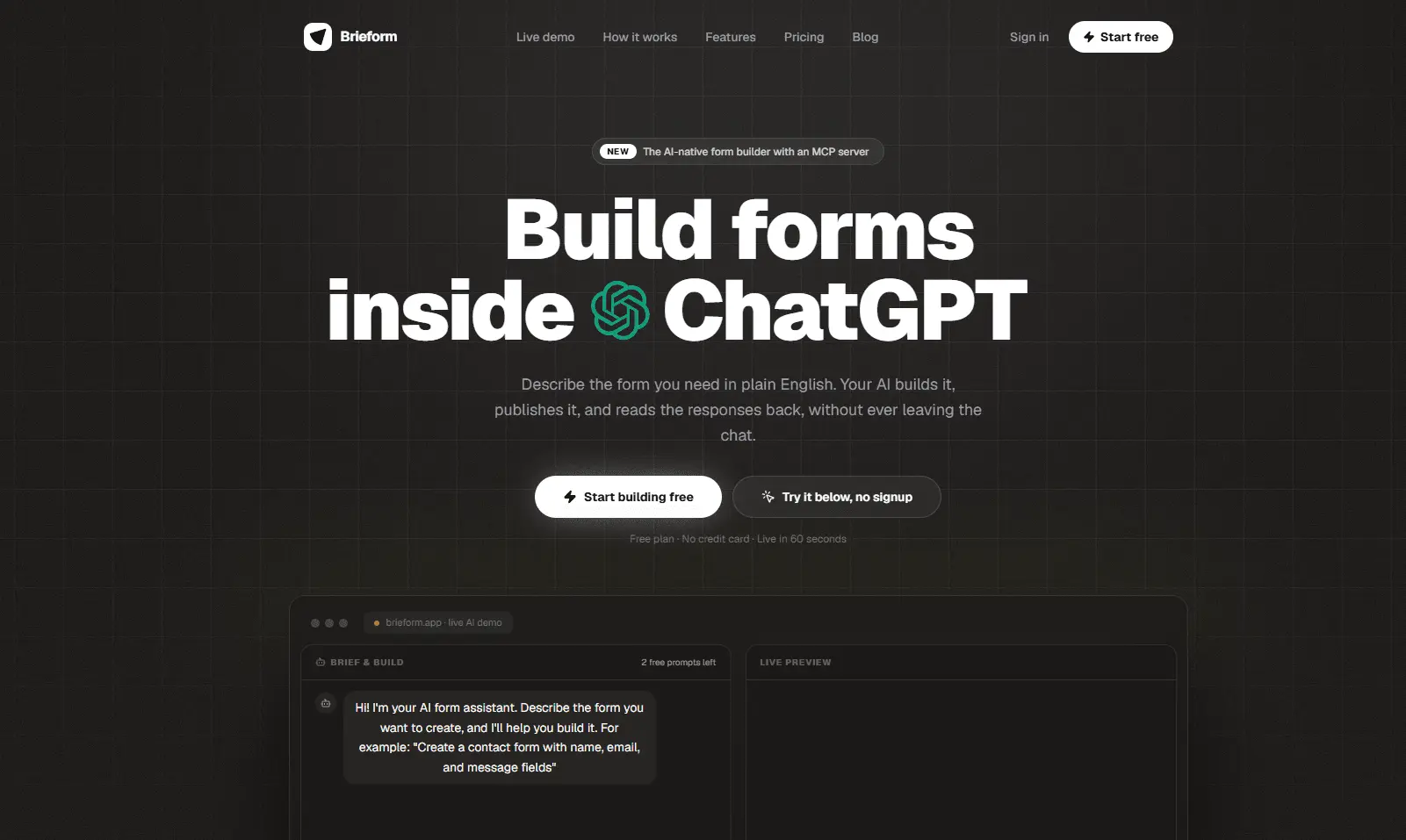 Screenshot 5 of Brieform