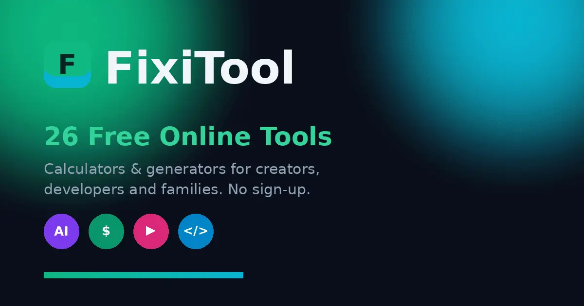 Screenshot 1 of FixiTool