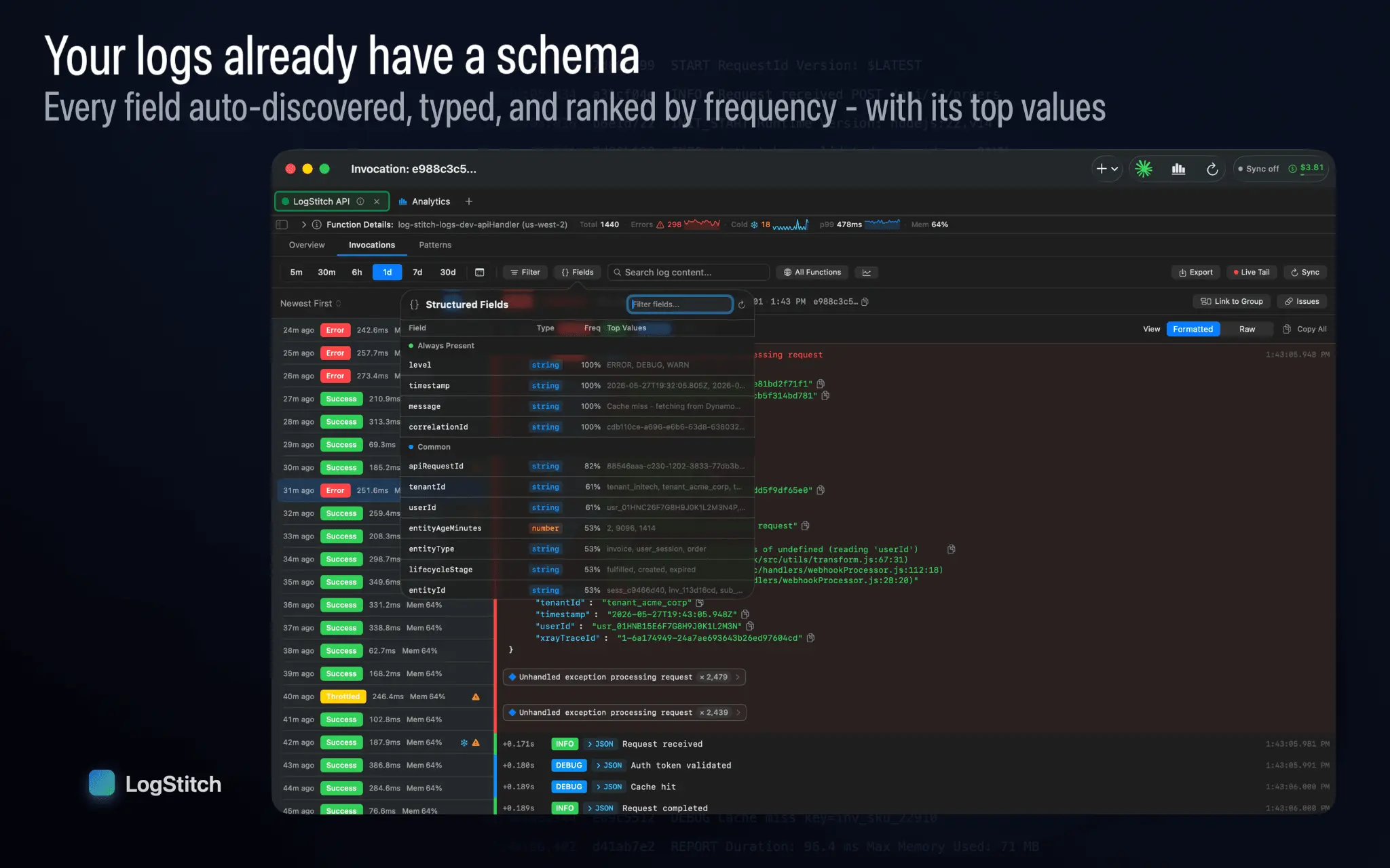Screenshot 10 of LogStitch