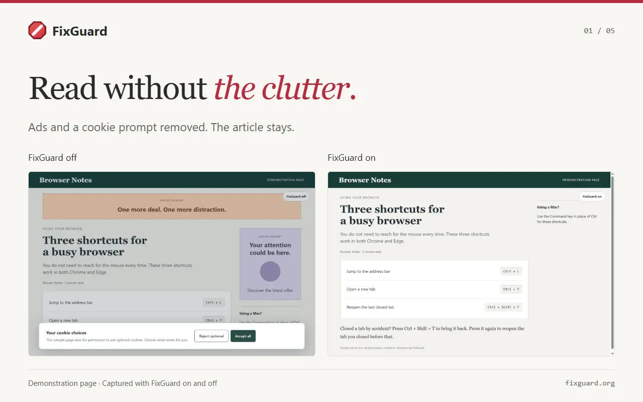 Screenshot 2 of FixGuard