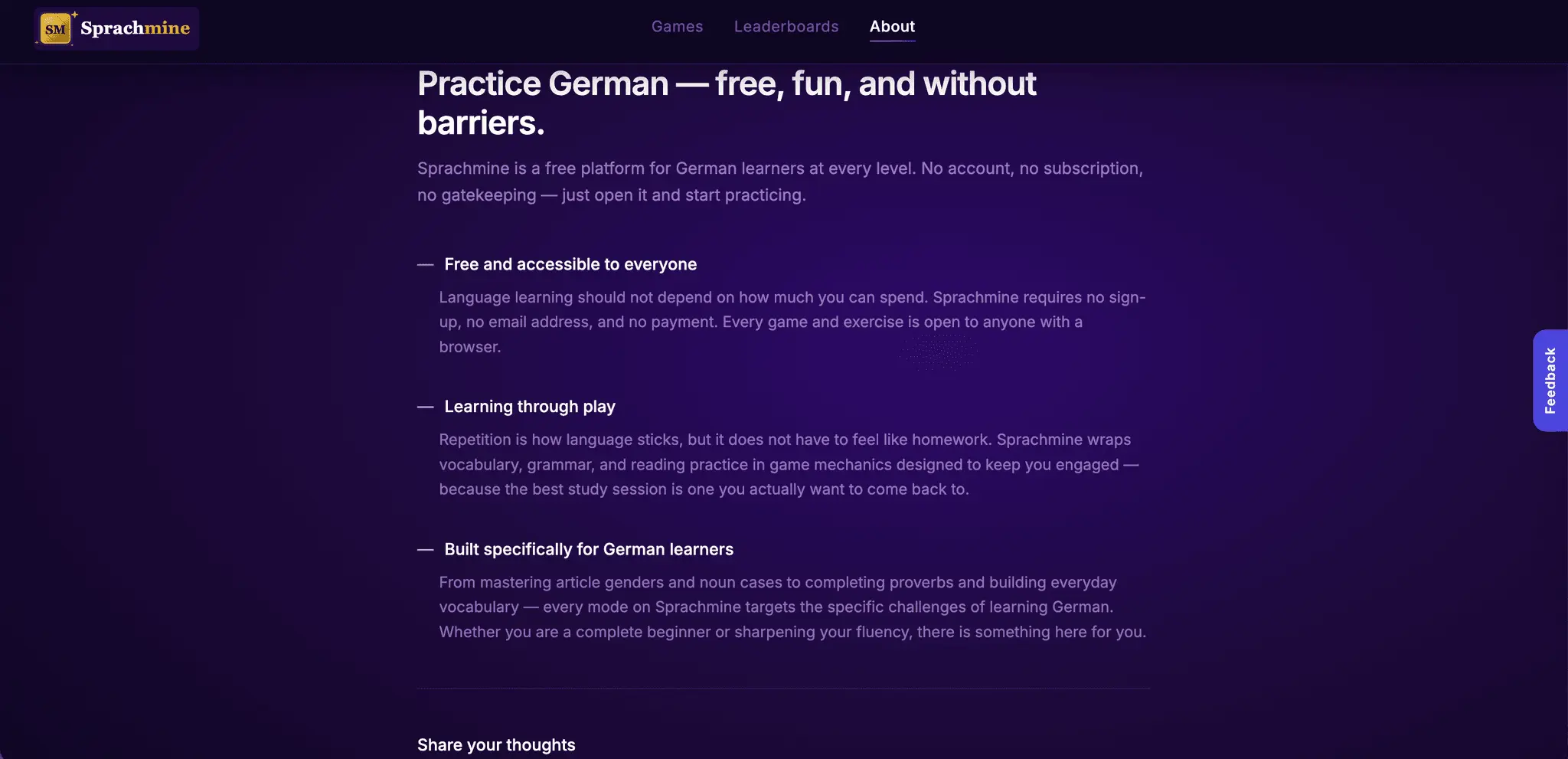 Screenshot 3 of Sprachmine