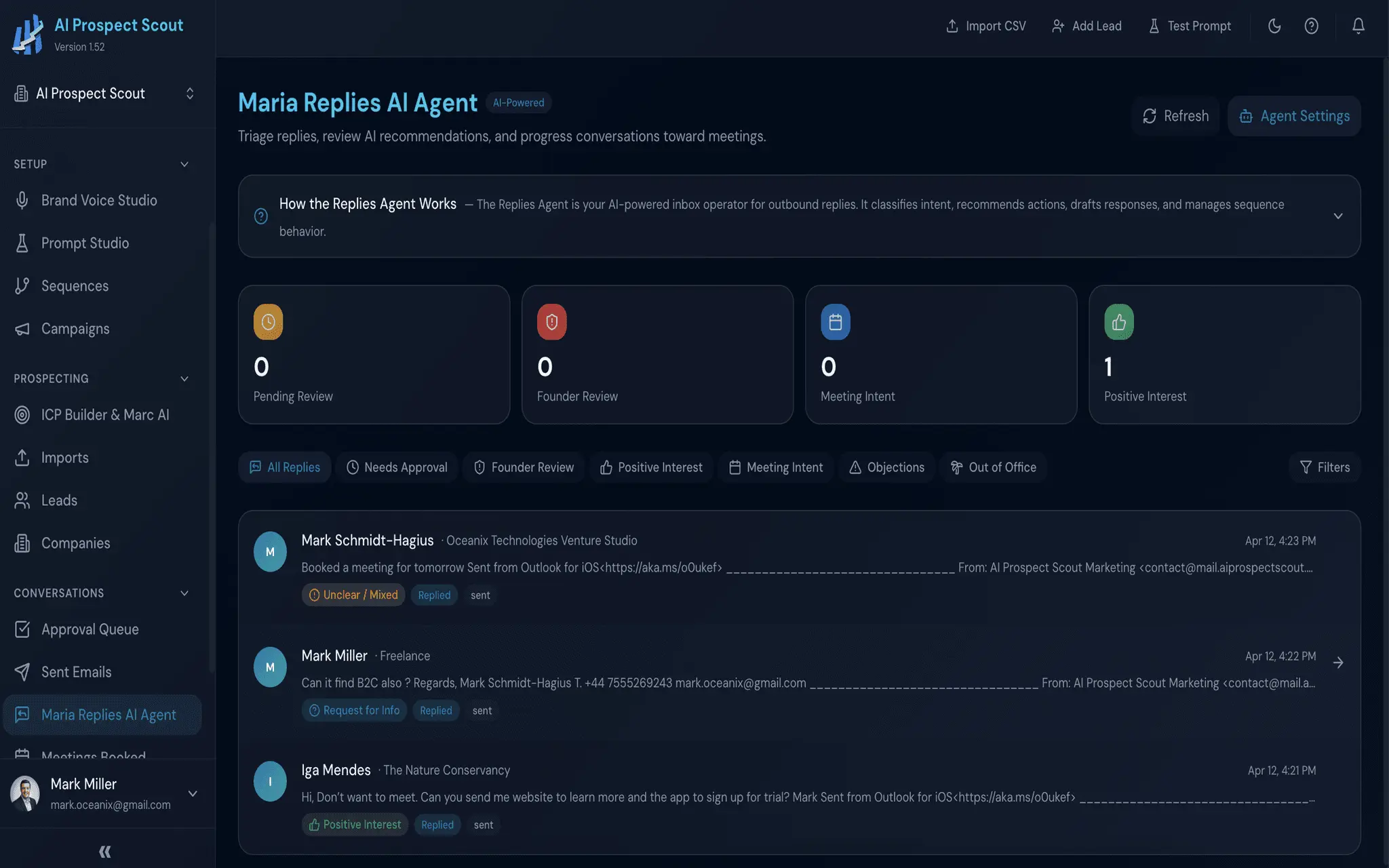Screenshot 4 of AI Prospect Scout