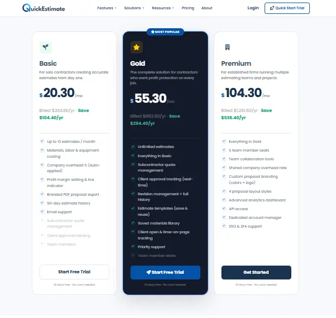 Screenshot 3 of QuickEstimate