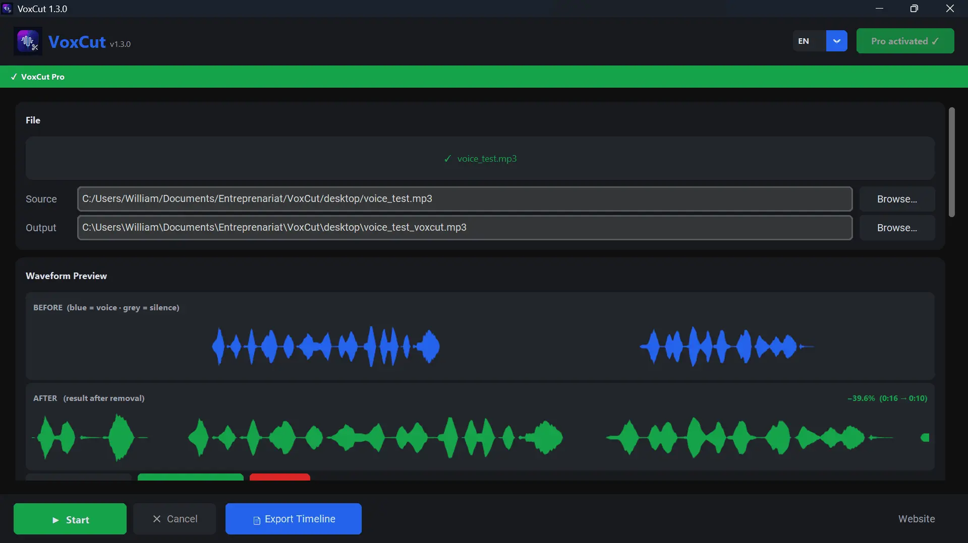 Screenshot 1 of VoxCut