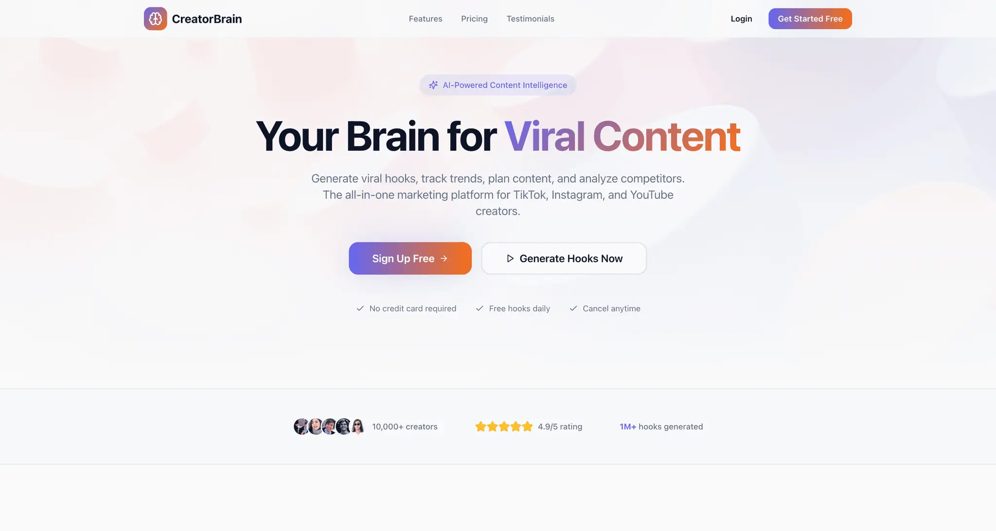 Screenshot 4 of CreatorBrain