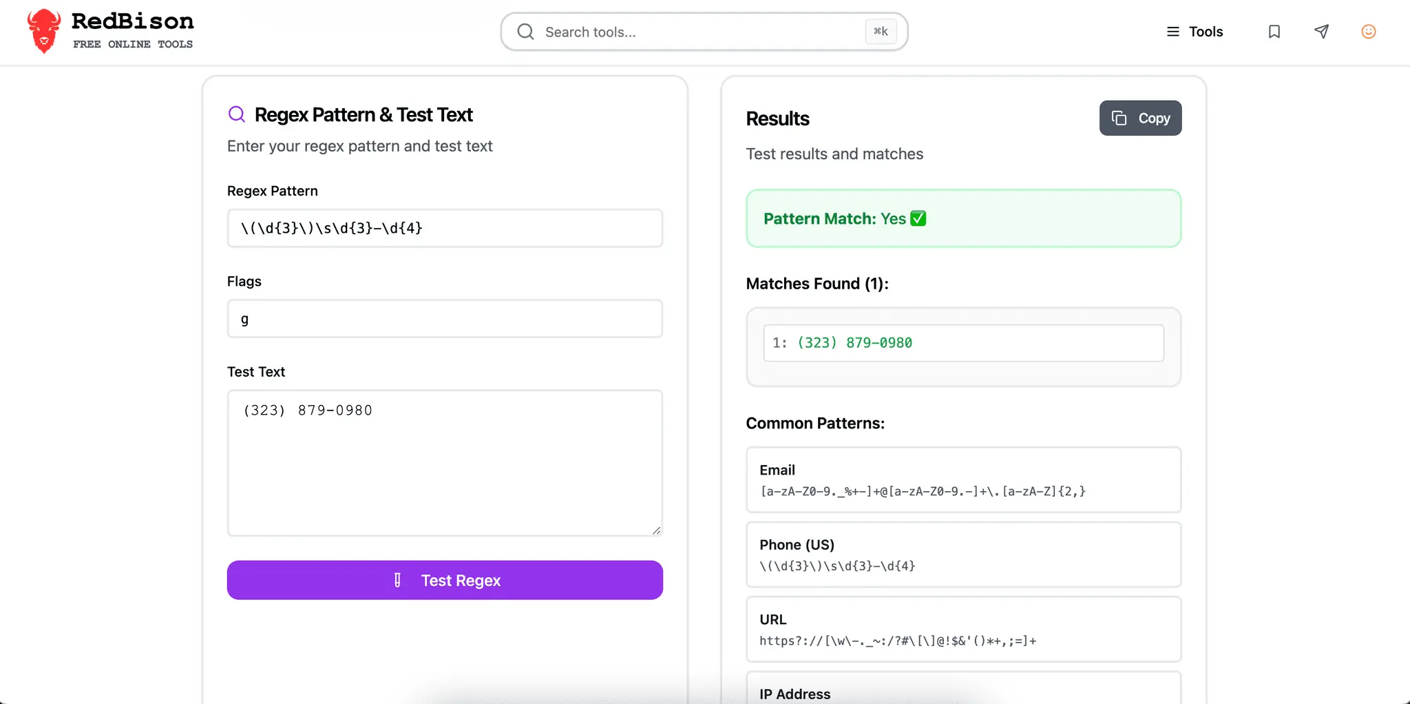 Screenshot 2 of RedBison: Secure & Ad-Free Online Tools