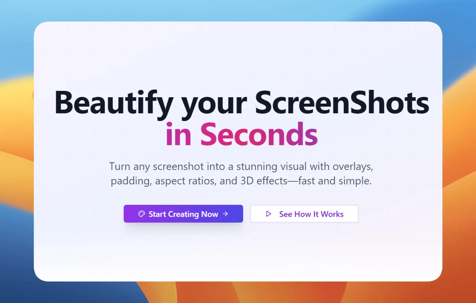 Screenshot 1 of Snap Shot