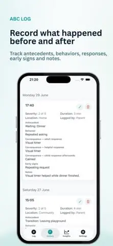 Screenshot 3 of Behavior Tracker ABC