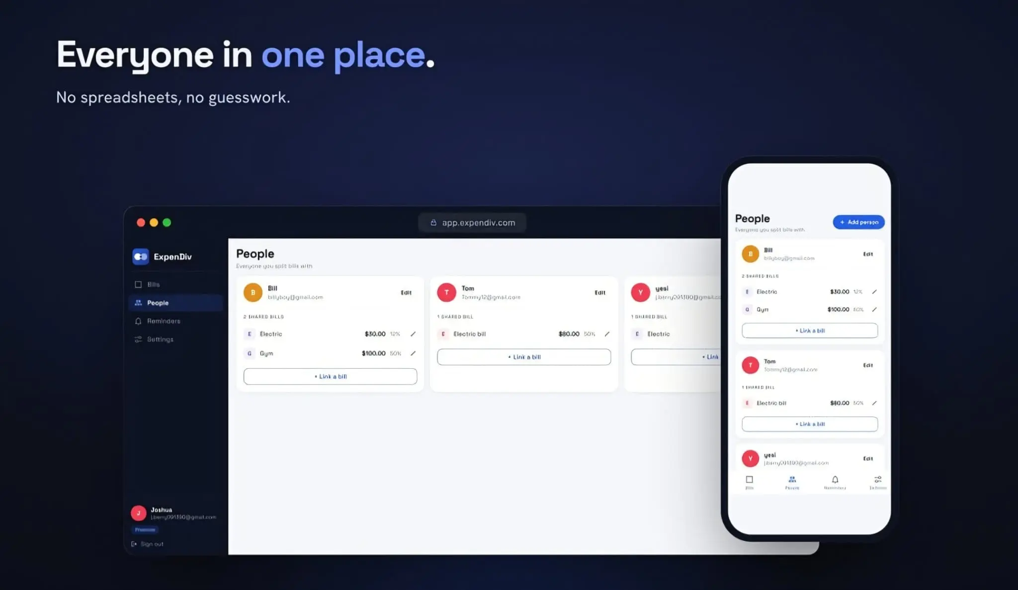 Screenshot 2 of ExpenDiv