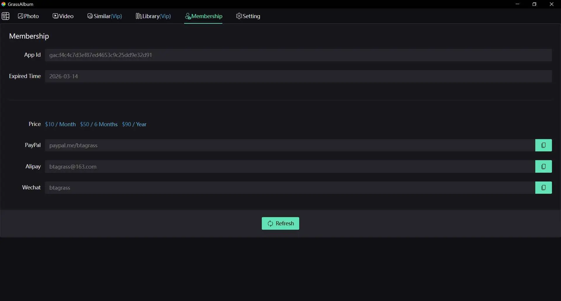 Screenshot 2 of GrassAlbum