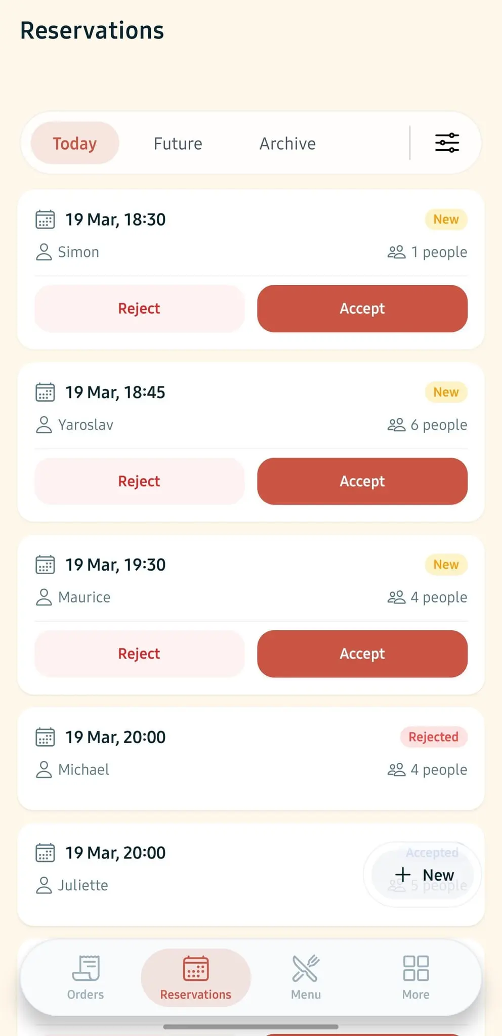 Screenshot 4 of RESTOBOT