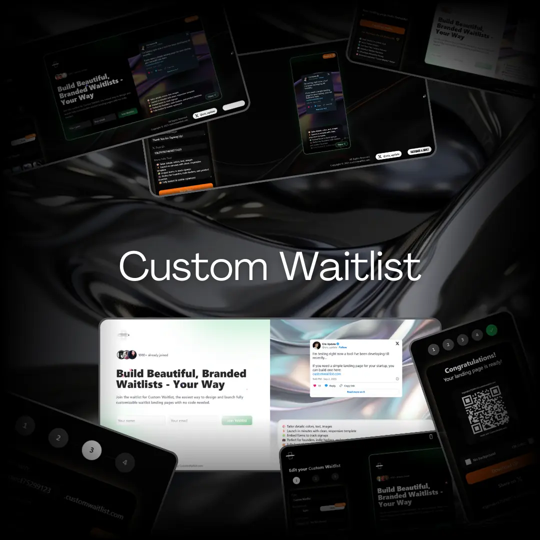 Screenshot 10 of Custom Waitlist - Webpage Customizer