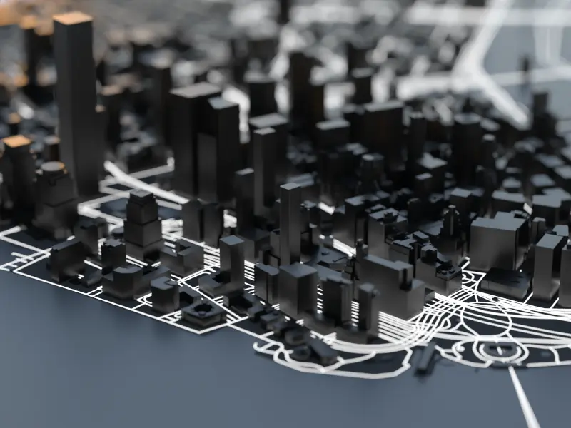 Screenshot 1 of 3D Map Generator - World Map 3D Export t