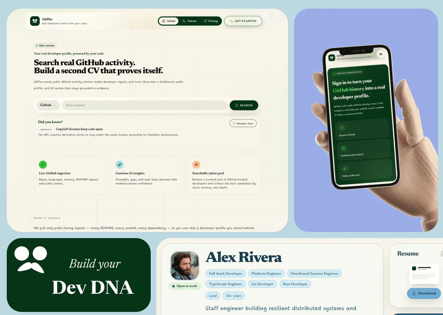 Screenshot 2 of GitFlex