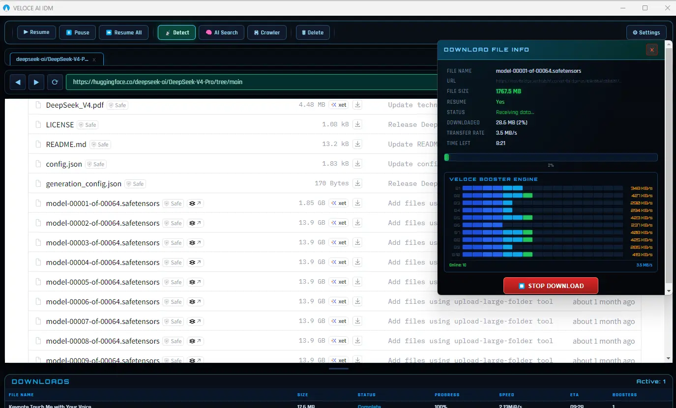 Screenshot 2 of VELOCE AI