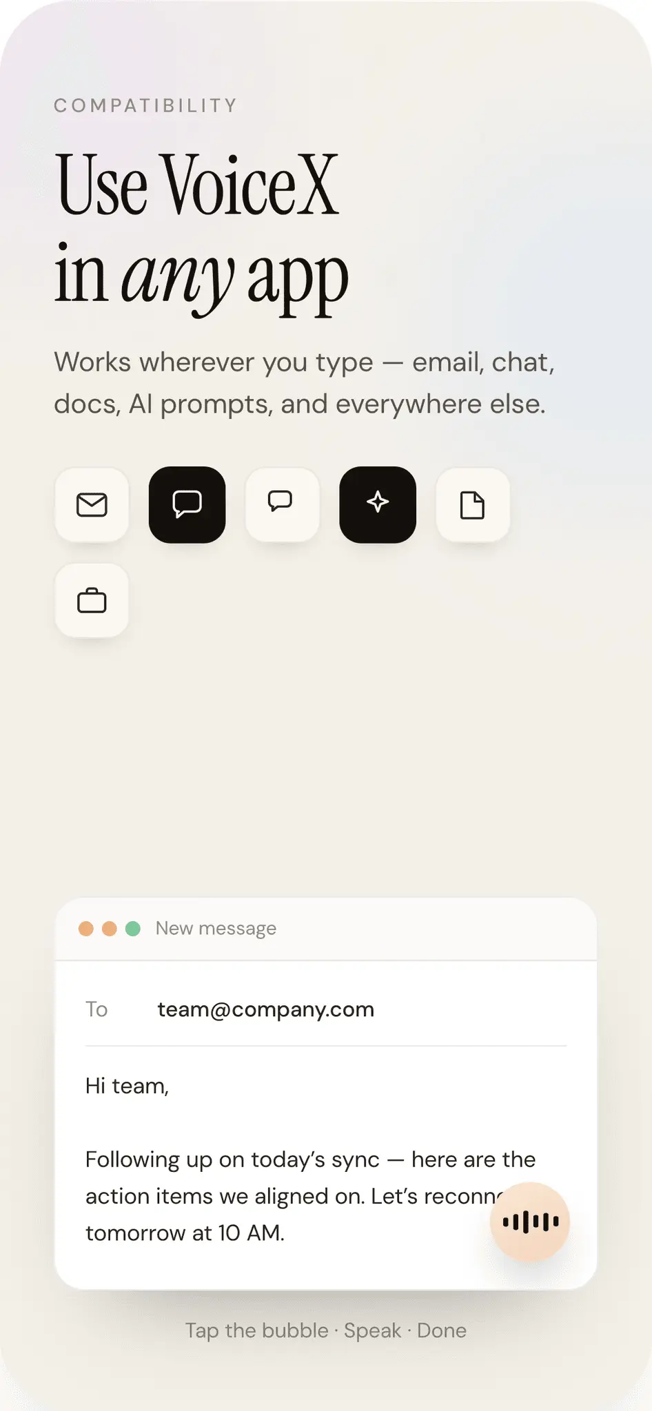 Screenshot 4 of VoiceX