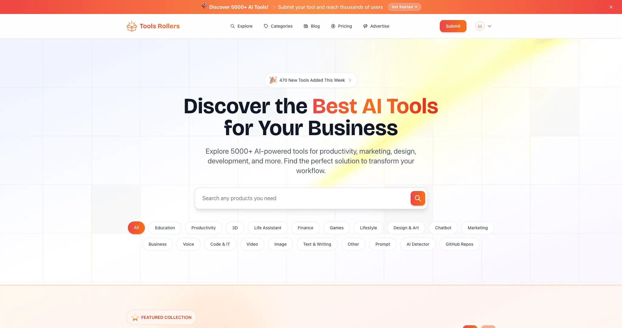 Screenshot 3 of ToolsRoller – Discover the Best AI Tools