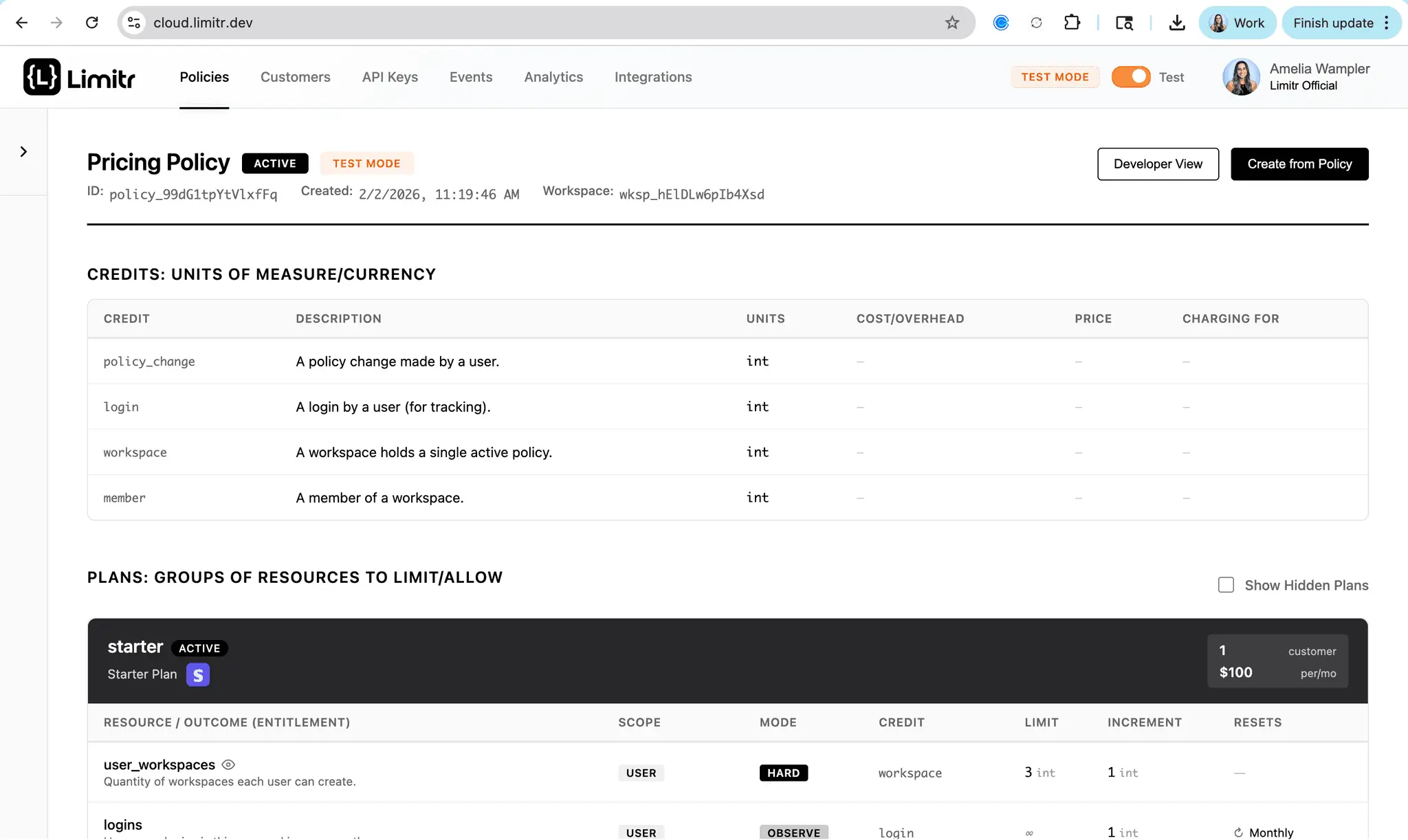 Screenshot 1 of Limitr