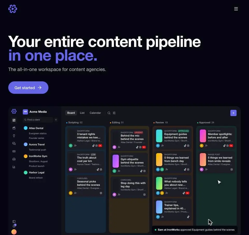 Screenshot 1 of ContentWorkflow