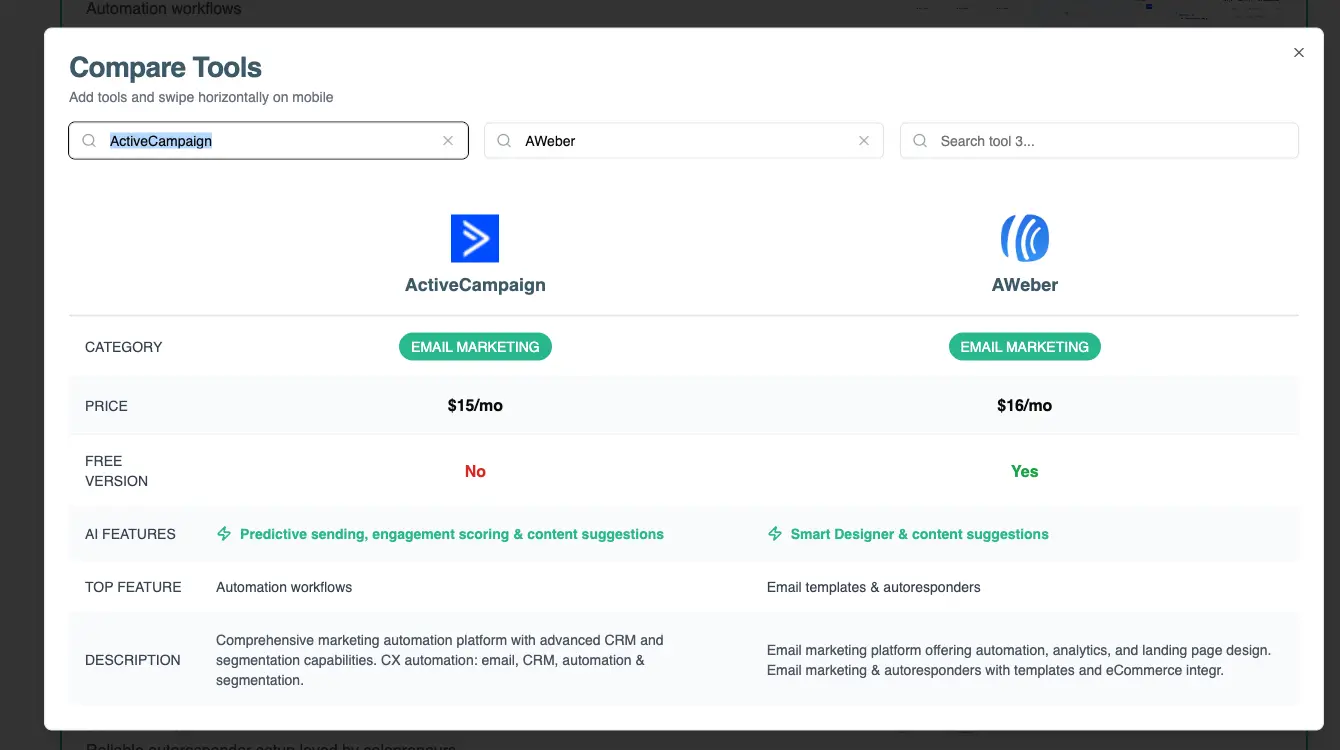 Screenshot 6 of Martech Overview
