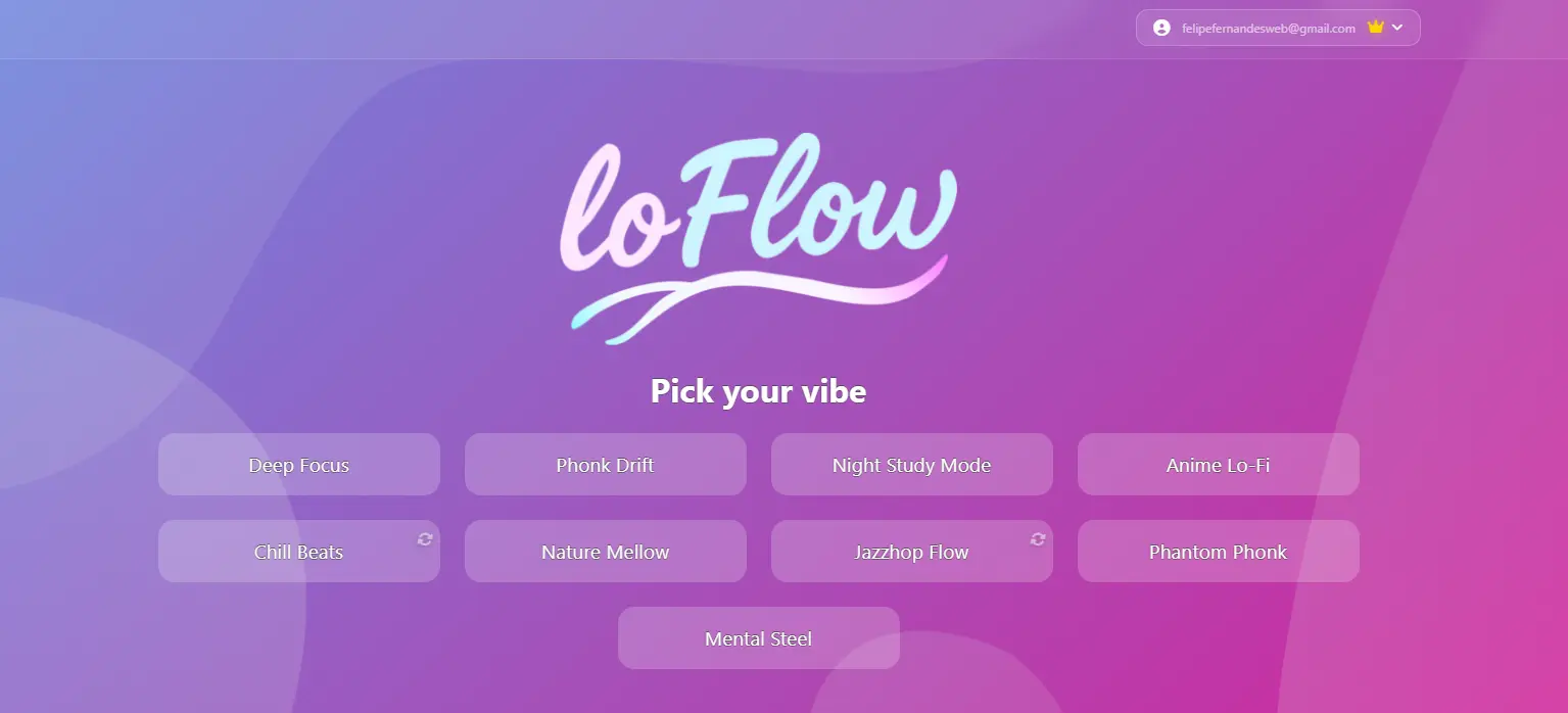 Screenshot 4 of LoFlow - Free Pomodoro Timer with Music