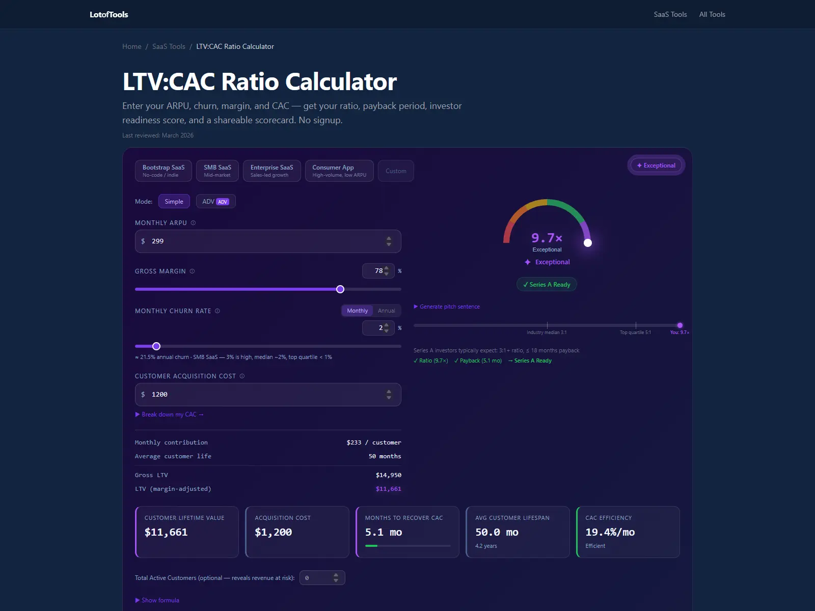 Screenshot 2 of LotofTools