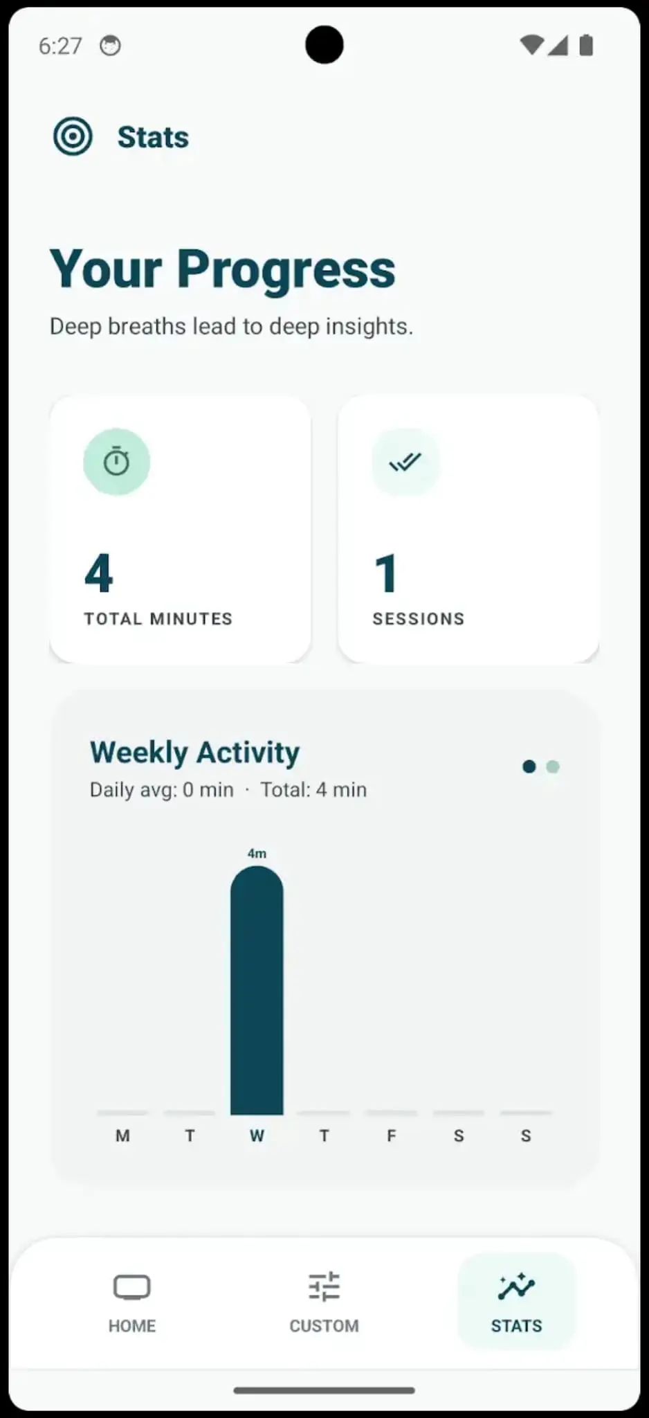 Screenshot 5 of BreathSync Breathing Exercises