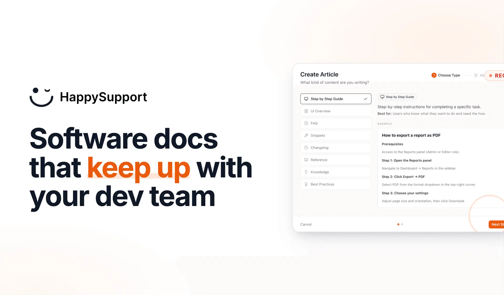 Screenshot 1 of HappySupport