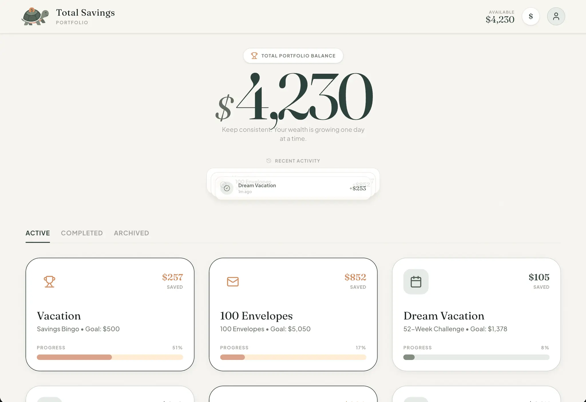 Screenshot 3 of TurtleSavings